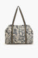 Tropical Leopard Embellished Tote
