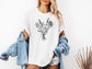 Botanical Bouquet Wildflowers Comfort Colors T Shirt