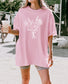 Botanical Bouquet Wildflowers Comfort Colors T Shirt