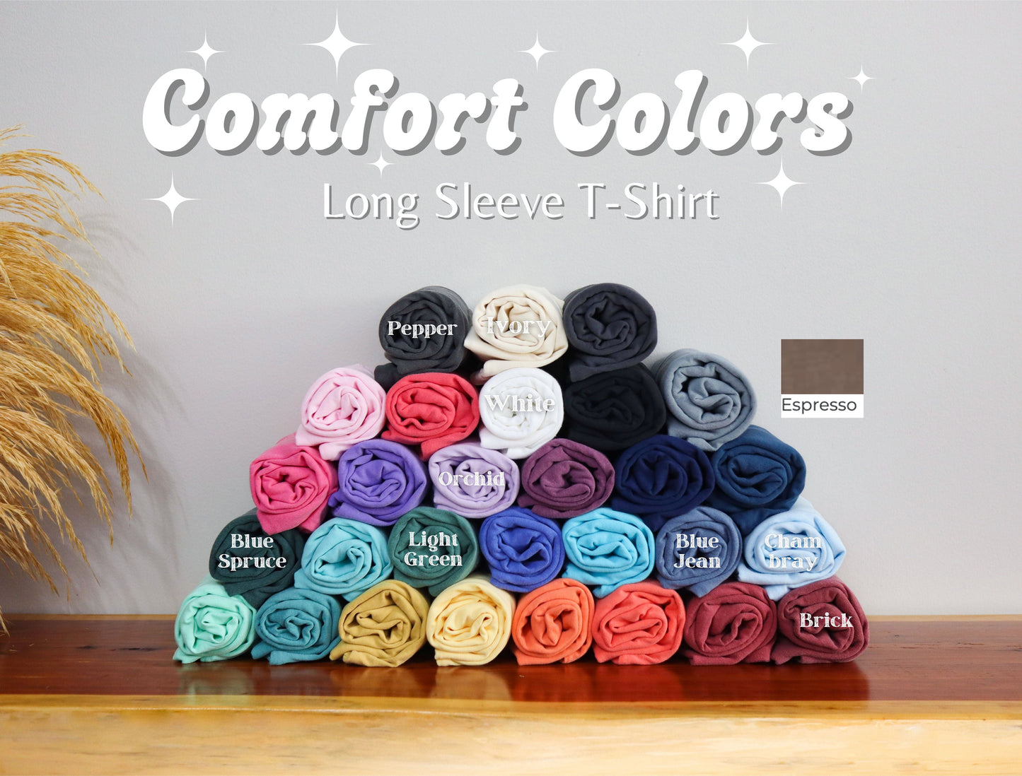 Gratitude Fall Comfort Colors Long Sleeve Shirt