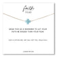 Faith Over Fear Cross Necklace