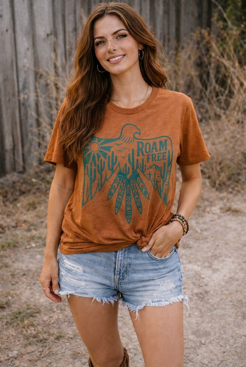 Roam Free Tee