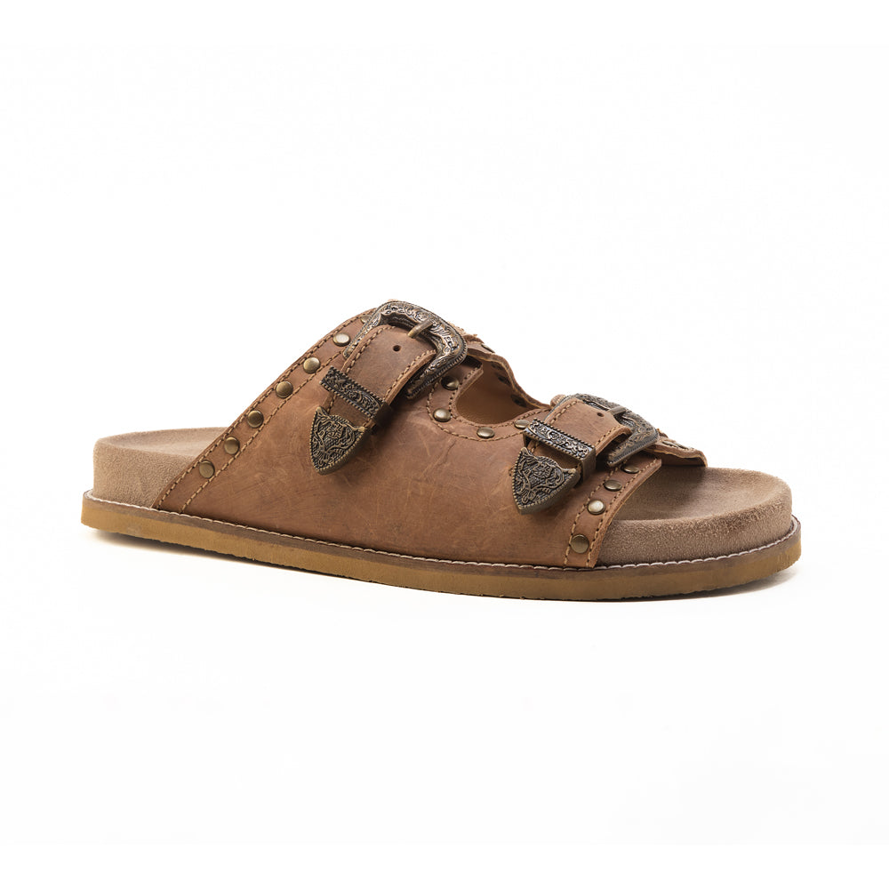 MYRA Great Sonora Sunset Studded Leather Sandals