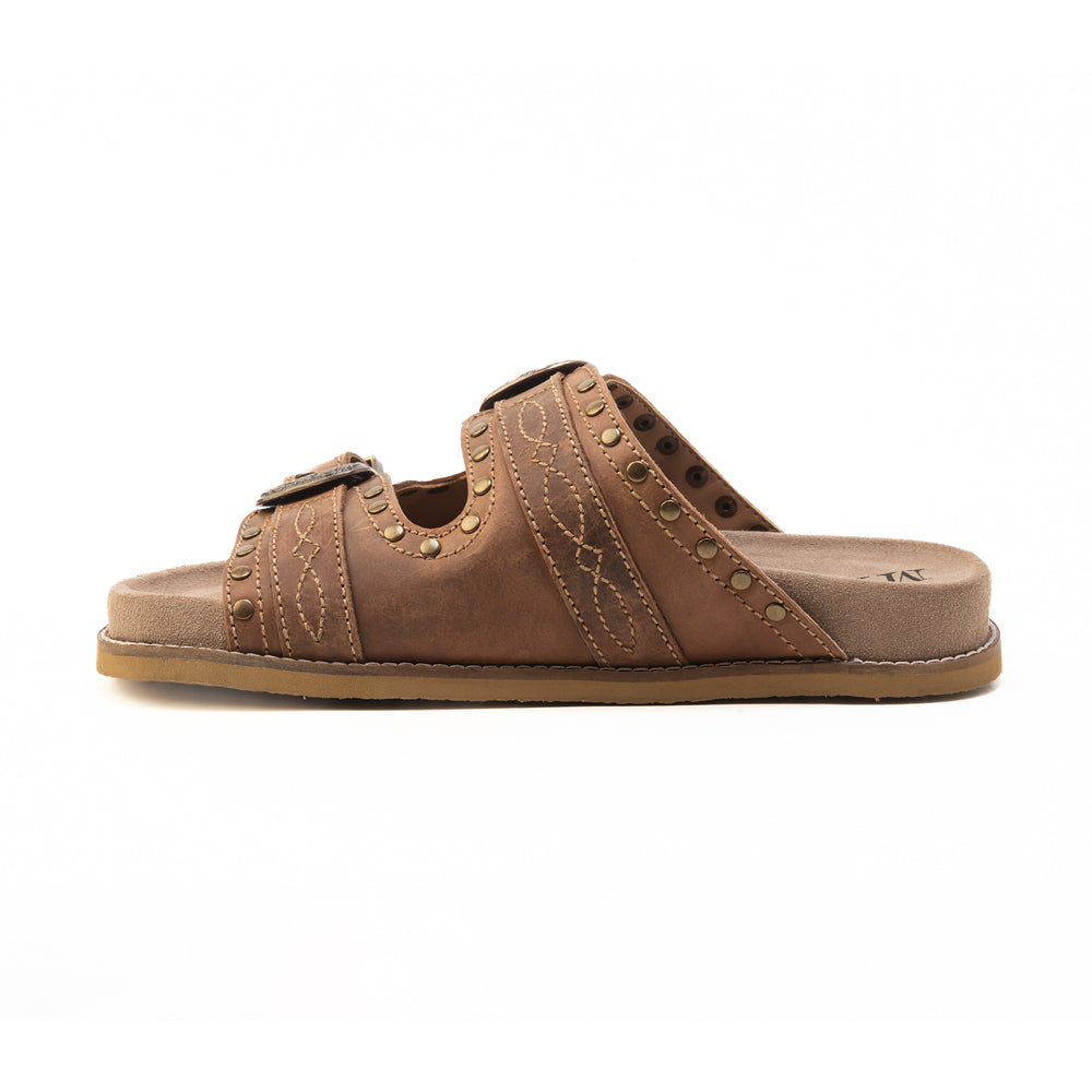 MYRA Great Sonora Sunset Studded Leather Sandals