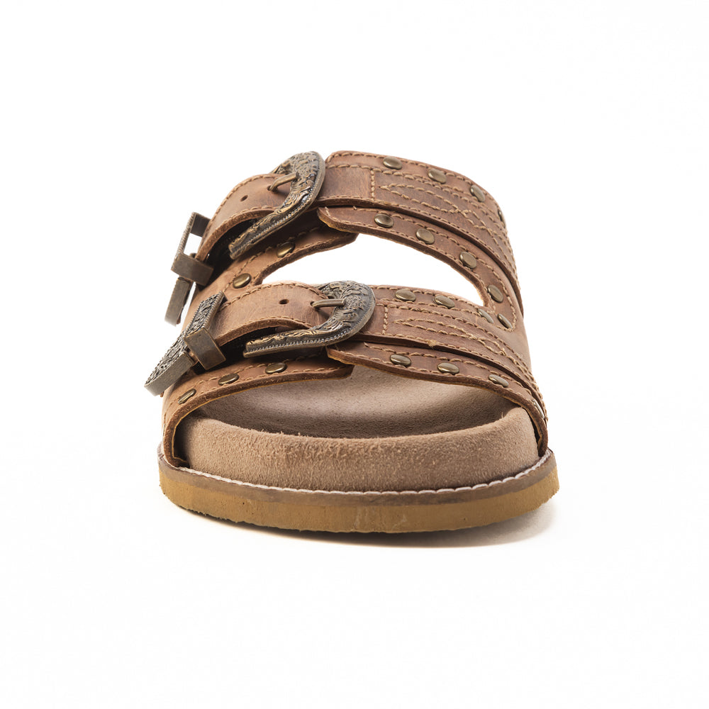 MYRA Great Sonora Sunset Studded Leather Sandals