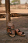 MYRA Great Sonora Sunset Studded Leather Sandals