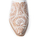 MYRA Valeria White Leather Mules