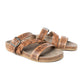 MYRA Dustbark Handtooled Leather Sandals