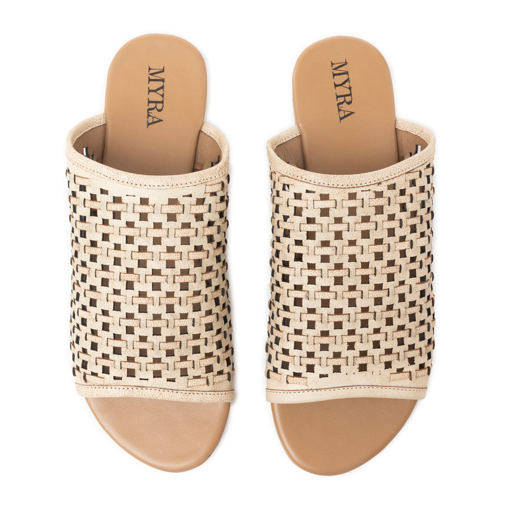 MYRA Dawnlace Desert Curve Sandals