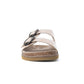 MYRA Desert Lily Embossed Leather Sandals