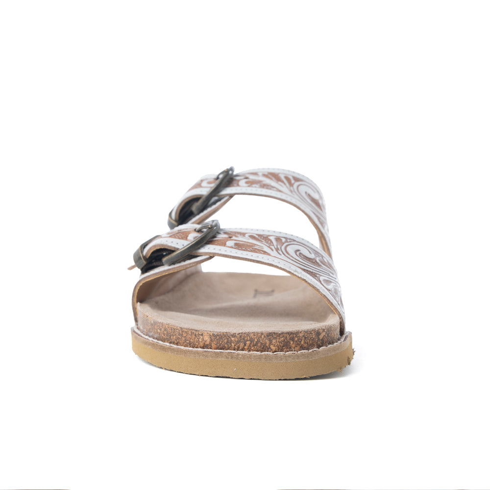 Myra Marlowe Handtooled Leather Sandals