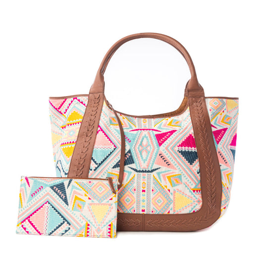 Myra Sedona Horizon Jacquard Tote Bag