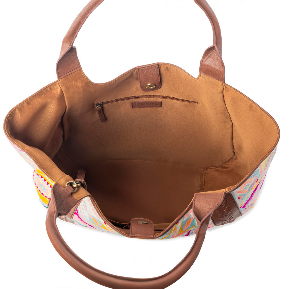 Myra Sedona Horizon Jacquard Tote Bag