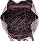 MYRA Southern Bloom Cotton & Leather Bucket Bag