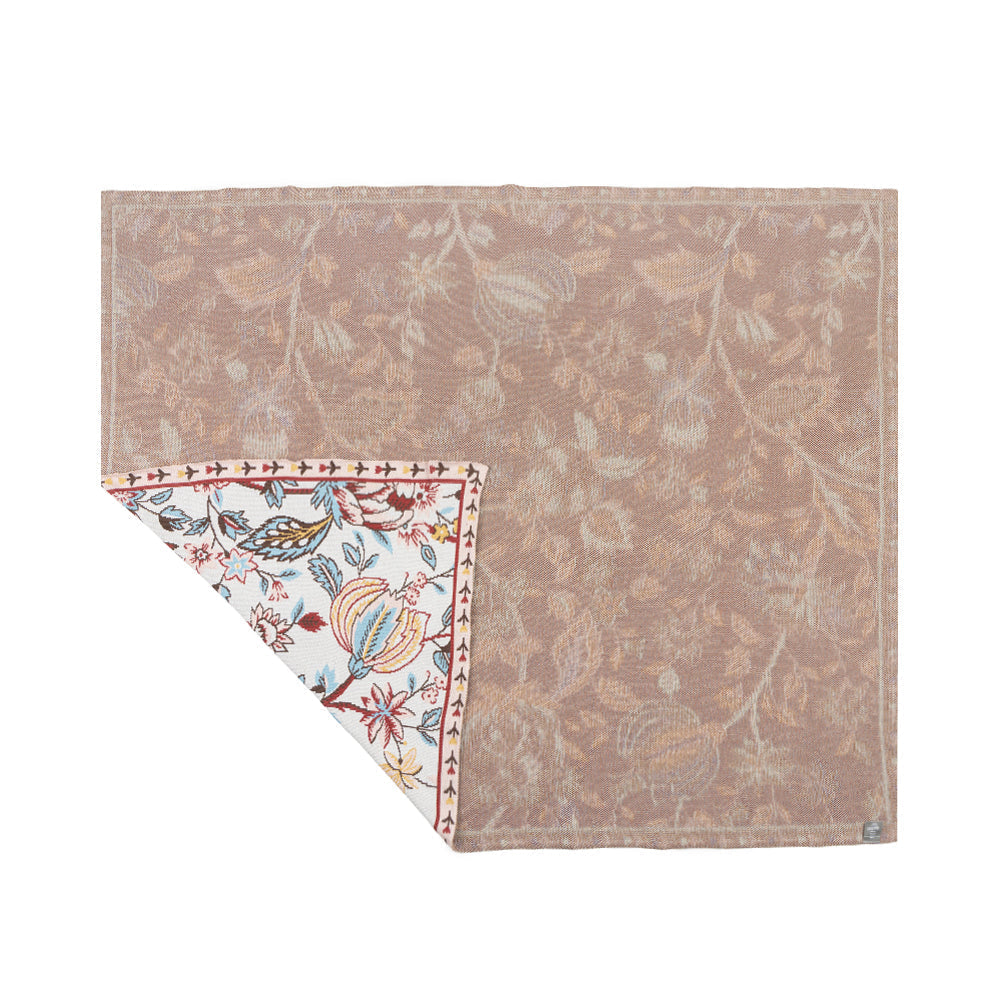 MYRA Copper Meadow Floral Throw