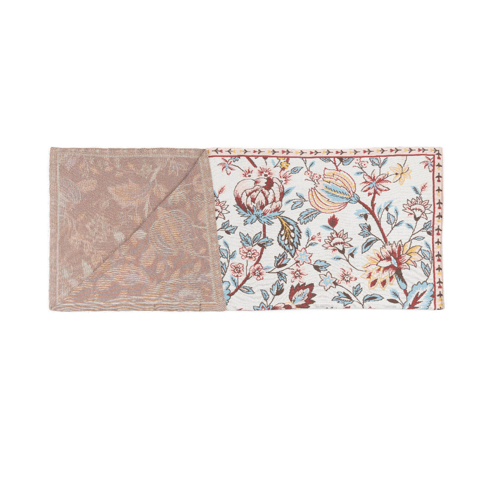 MYRA Copper Meadow Floral Throw
