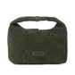 MYRA Saddle Weave Genuine Suede Leather Bag
