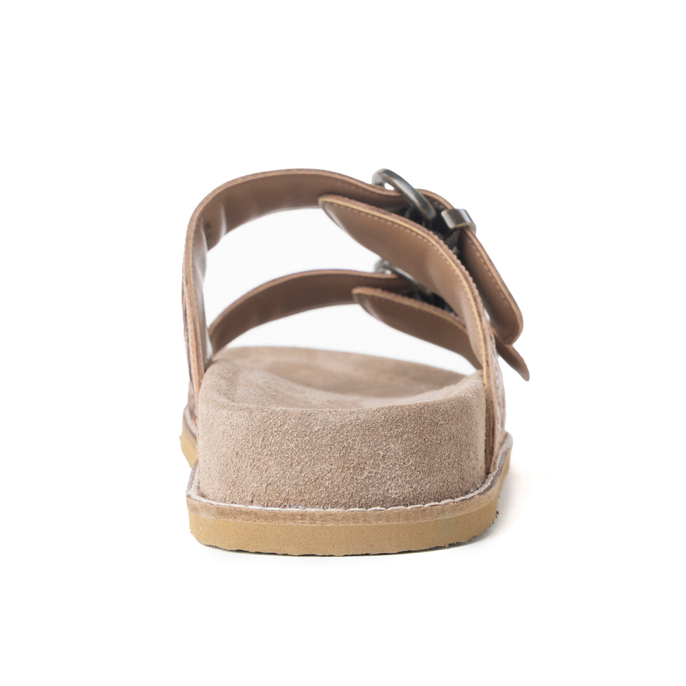 MYRA Willow Bloom Handtooled Leather Sandals