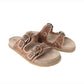 MYRA Willow Bloom Handtooled Leather Sandals