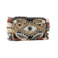 Myra Eye of the Storm Beaded Pouch