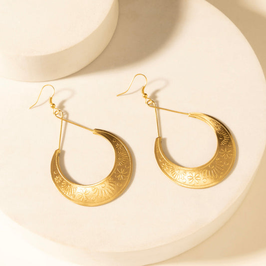 MYRA Crescent Earrings