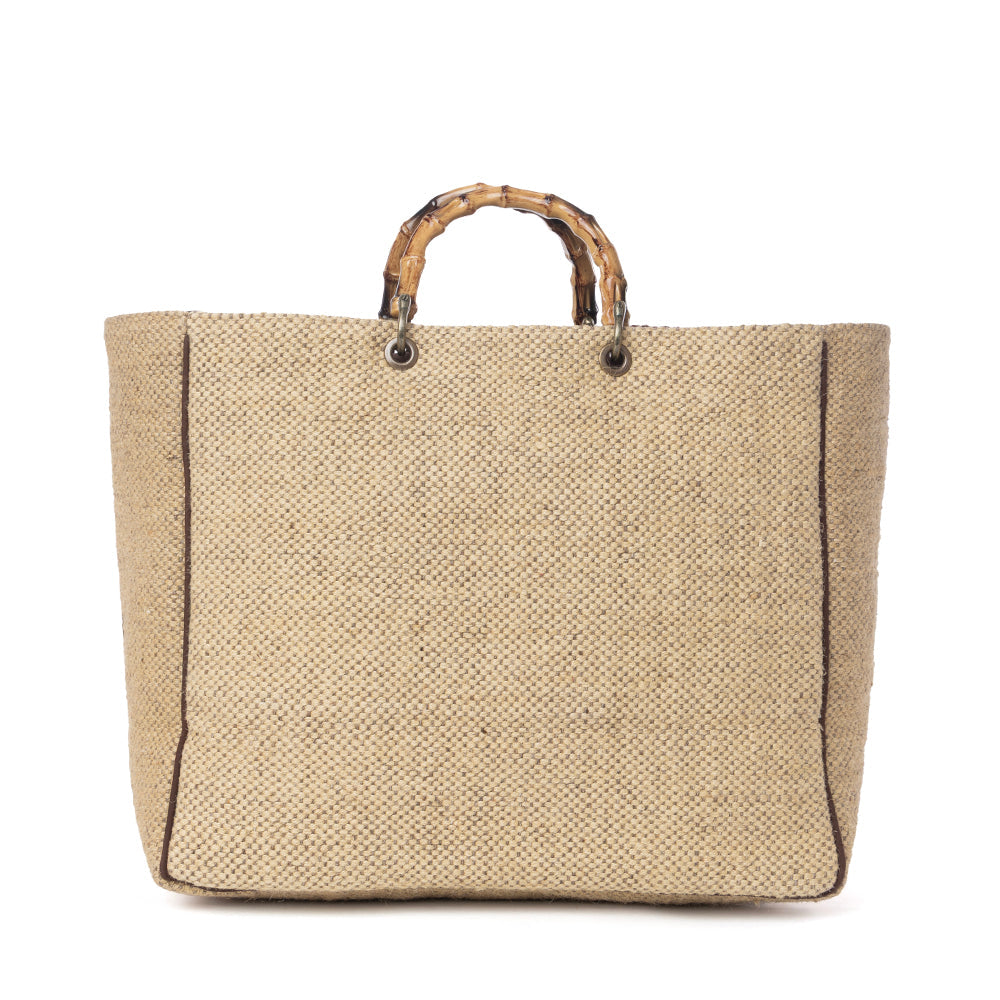 MYRA Desert Loom Jute Weekender Bag