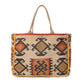 MYRA Desert Loom Jute Weekender Bag