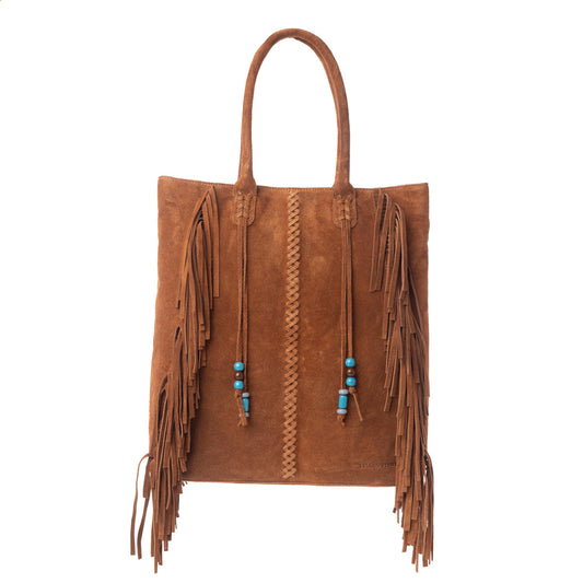 MYRA Yellowstone Desert Creek Suede Leather Concealed Carry Bag
