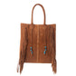 MYRA Yellowstone Desert Creek Suede Leather Concealed Carry Bag