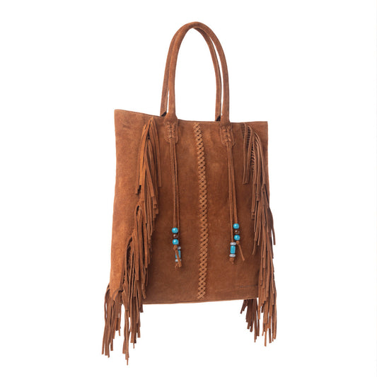 MYRA Yellowstone Desert Creek Suede Leather Concealed Carry Bag