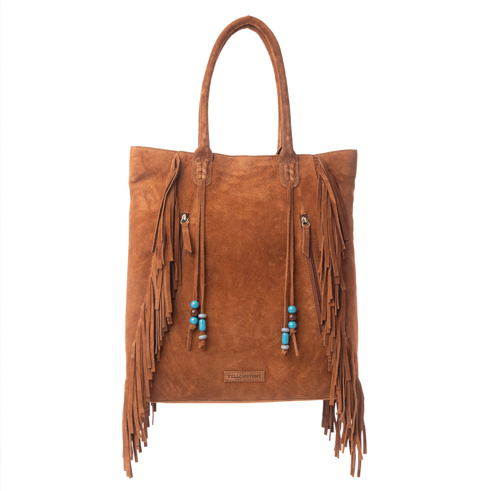 MYRA Yellowstone Desert Creek Suede Leather Concealed Carry Bag