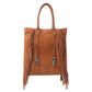 MYRA Yellowstone Desert Creek Suede Leather Concealed Carry Bag