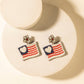 Myra Liberty Range Flag Earrings