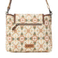 MYRA Oakline Cotton & Leather Shoulder Bag