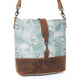 MYRA Sagefield Cotton & Leather Shoulder Bag