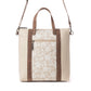 MYRA Sunfield Haven Cotton & Leather Tote Bag