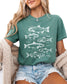 Sardines & Salmon Fish Comfort Colors T-Shirt