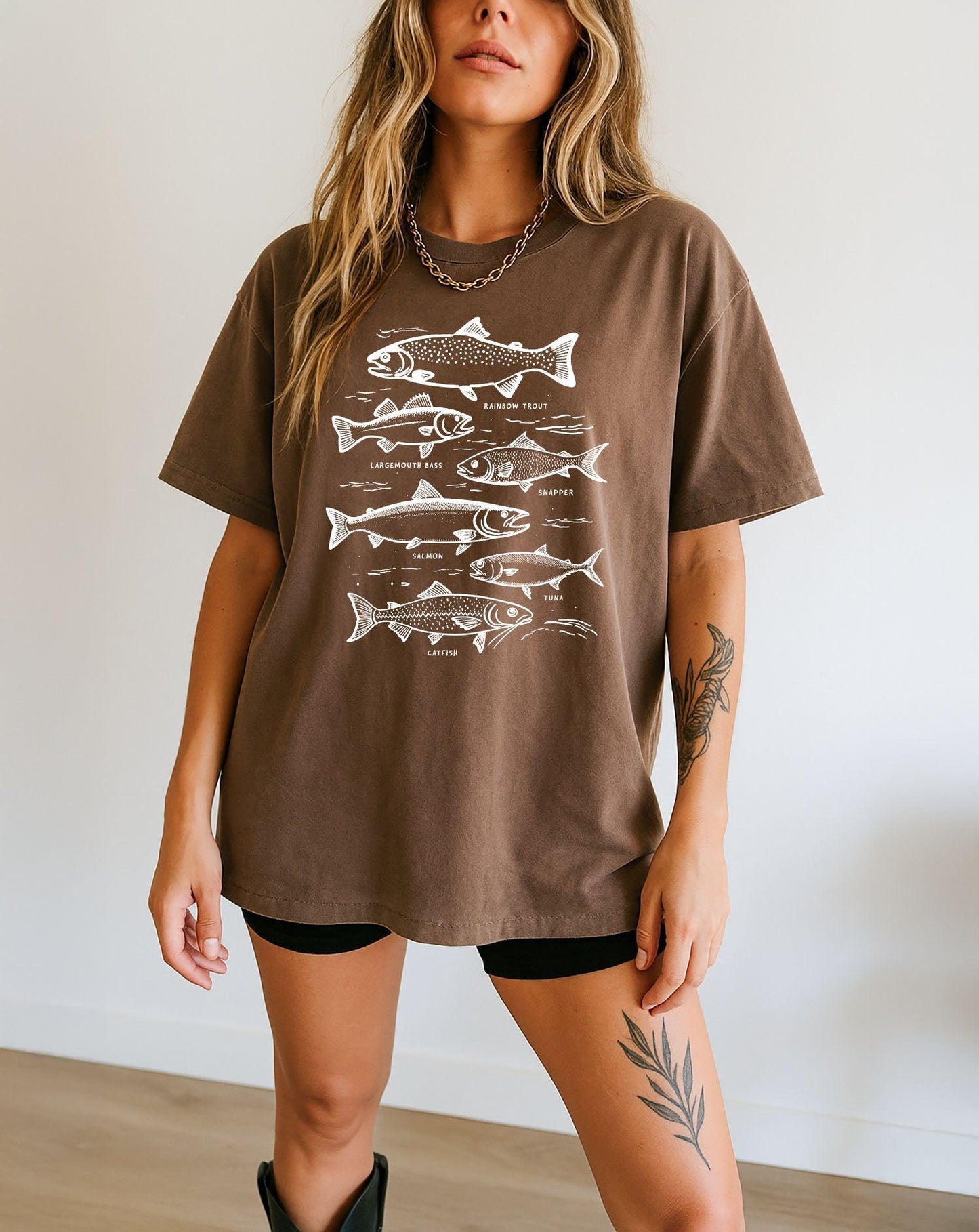 Sardines & Salmon Fish Comfort Colors T-Shirt