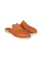 LOLA Y TULA Hand Woven Leather Slides Camel