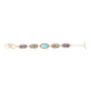 GENUINE Concho Colorful Golden Link Bracelet